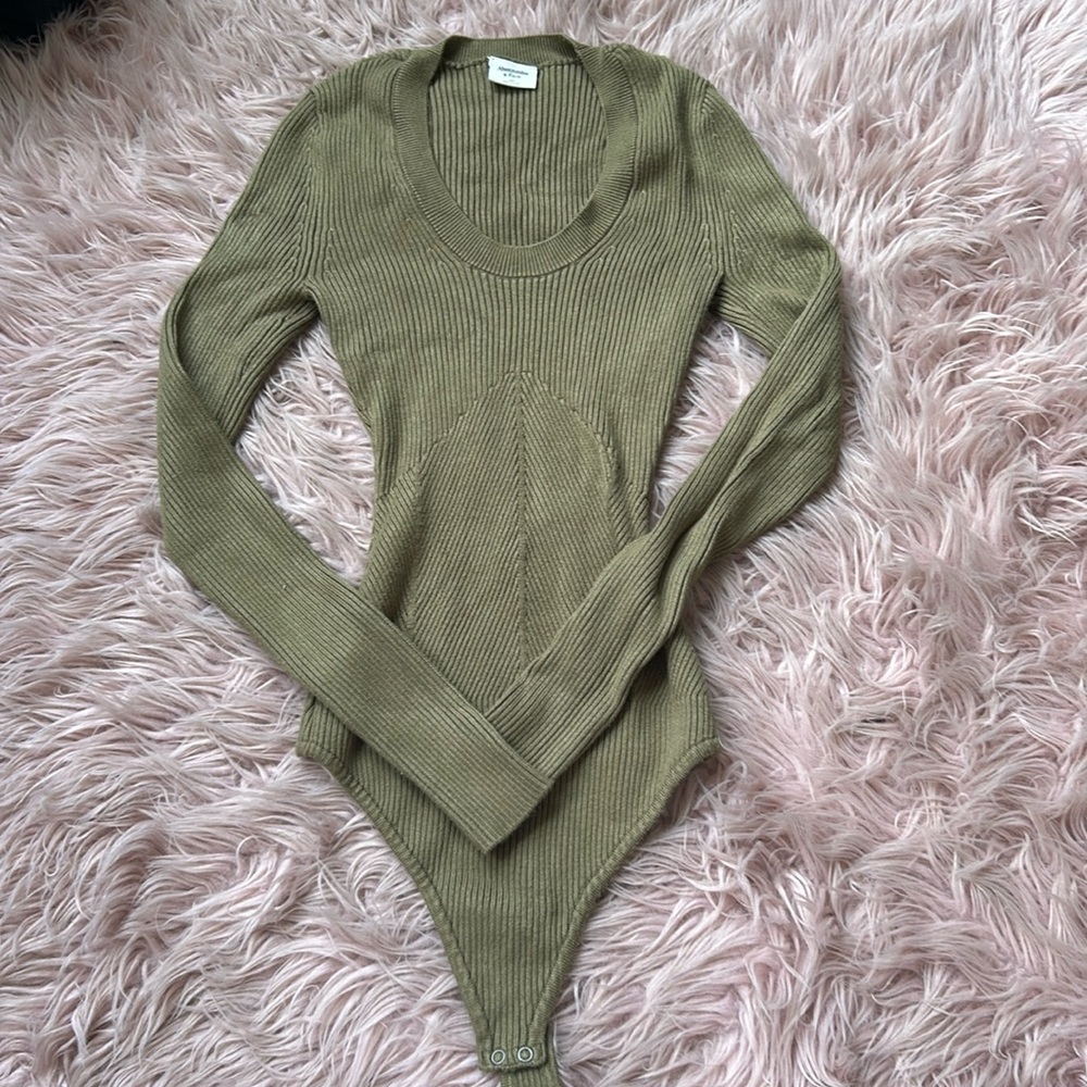 Abercrombie sweater knit body suit